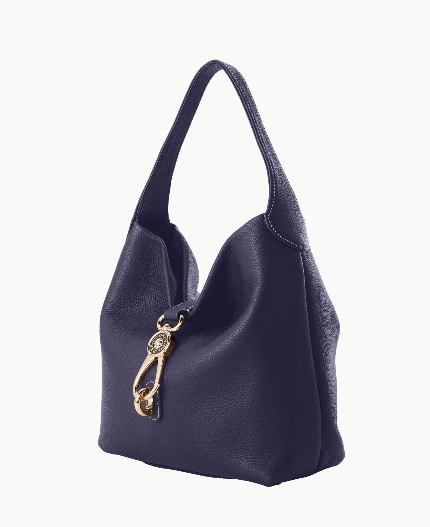 Pebble Grain Small Logo Lock Sac Midnight Blue 3 Pebble Grain Small Logo Lock Sac Midnight Blue - Image 3