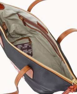 Collegiate Texas Achr(38)M University Top Zip Tote TEXAS A&M -Dooney & Bourke B1904G INBLPATNTXAM ALT2 1
