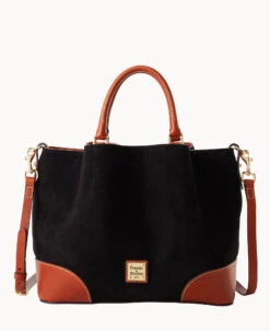 Suede Brenna Amber -Dooney & Bourke B1905G SUBLPATN