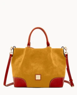 Suede Brenna Amber -Dooney & Bourke B1905G SUCHPATN