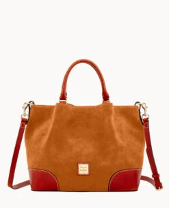 Suede Brenna Amber -Dooney & Bourke B1905G SUHNPATN
