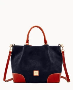Suede Brenna Amber -Dooney & Bourke B1905G SUNVPATN