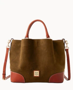 Suede Brenna Amber -Dooney & Bourke B1905G SUOLPATN