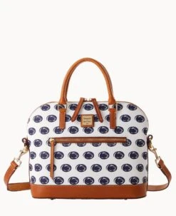 Collegiate Penn State University Domed Zip Satchel PENN STATE -Dooney & Bourke B1914G AAWHPANAPNST 1