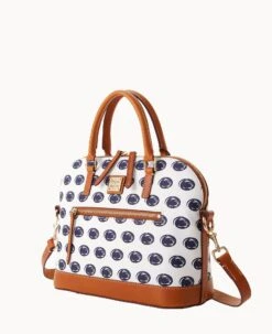 Collegiate Penn State University Domed Zip Satchel PENN STATE -Dooney & Bourke B1914G AAWHPANAPNST ALT1 1