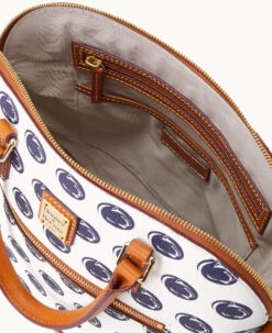 Collegiate Penn State University Domed Zip Satchel PENN STATE -Dooney & Bourke B1914G AAWHPANAPNST ALT2