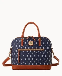 MLB Guardians Domed Zip Satchel Guardians