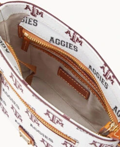 Collegiate Texas Achr(38)M University Small Zip Crossbody TEXAS A&M -Dooney & Bourke B1915G AAWHPANATXAM ALT2