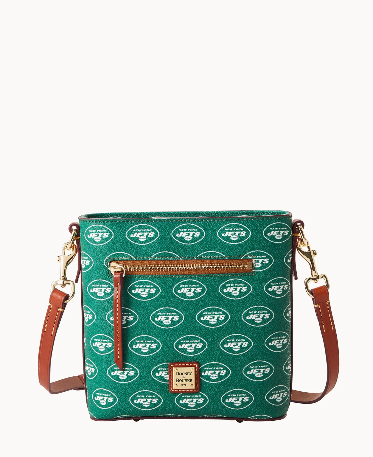 NFL Jets Small Zip Crossbody JETS 9 NFL Jets Small Zip Crossbody JETS - Image 9