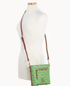 NFL Seahawks Small Zip Crossbody SEAHAWKS -Dooney & Bourke B1915G NJGRPATNSEAH ALT4 1