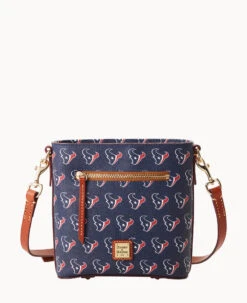 NFL Texans Small Zip Crossbody TEXANS 17 NFL Texans Small Zip Crossbody TEXANS -Dooney & Bourke B1915G NJNVPATNTEXA 2