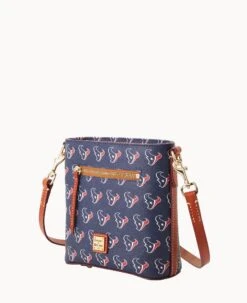 NFL Texans Small Zip Crossbody TEXANS 14 NFL Texans Small Zip Crossbody TEXANS -Dooney & Bourke B1915G NJNVPATNTEXA ALT1 1