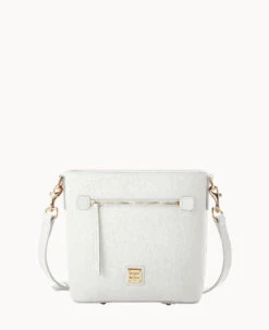Saffiano Small Zip Crossbody Bubble Gum -Dooney & Bourke B1915G SIOWSIOW0002