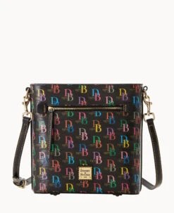 DB75 Multi Zip Crossbody Black -Dooney & Bourke B1920G 5SBLPABL 2
