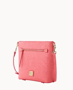 Saffiano Zip Crossbody Bubble Gum -Dooney & Bourke B1920G SIBZSIBZ0002 ALT1