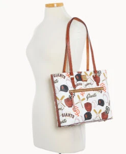 MLB Giants Shopper GIANTS -Dooney & Bourke B1924G QUMWPATNGINT ALT4