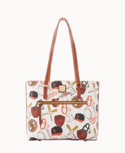 MLB Orioles Shopper ORIOLES -Dooney & Bourke B1924G QUMWPATNORLS 2