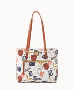 MLB Tigers Shopper TIGERS 17 MLB Tigers Shopper TIGERS -Dooney & Bourke B1924G QUMWPATNTGRS 2