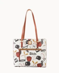 MLB White Sox Shopper WHITE SOX -Dooney & Bourke B1924G QUMWPATNWHSX 1