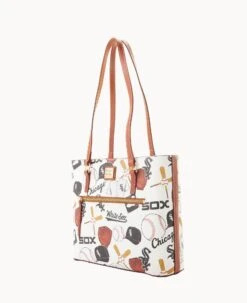 MLB White Sox Shopper WHITE SOX -Dooney & Bourke B1924G QUMWPATNWHSX ALT1 1