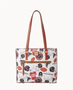NFL Falcons Shopper FALCONS -Dooney & Bourke B1924G QWMWPATNFALC 2
