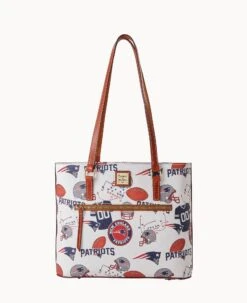 NFL Patriots Shopper PATRIOTS -Dooney & Bourke B1924G QWMWPATNPATR 1