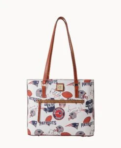 NFL Patriots Shopper PATRIOTS -Dooney & Bourke B1924G QWMWPATNPATR 2