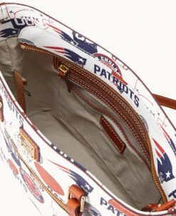 NFL Patriots Shopper PATRIOTS -Dooney & Bourke B1924G QWMWPATNPATR ALT2 1