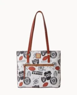 NFL Raiders Shopper RAIDERS -Dooney & Bourke B1924G QWMWPATNRAID 1