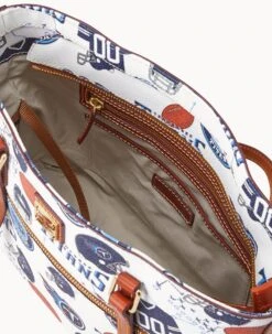 NFL Titans Shopper TITANS 15 NFL Titans Shopper TITANS -Dooney & Bourke B1924G QWMWPATNTTNS ALT2 1