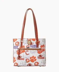 Collegiate Clemson University Shopper CLEMSON -Dooney & Bourke B1924G QXMWPATNCLM0 1