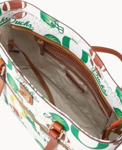 Collegiate University Of Oregon Shopper OREGON -Dooney & Bourke B1924G QXMWPATNORE0 ALT2 1
