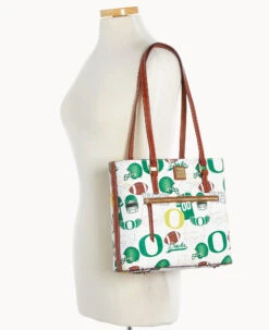 Collegiate University Of Oregon Shopper OREGON -Dooney & Bourke B1924G QXMWPATNORE0 ALT4