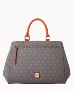 Gretta Zip Satchel Bone -Dooney & Bourke B1930G NGSLPATN