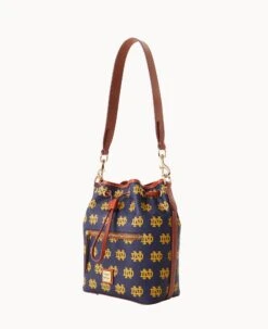 Collegiate University Of Notre Dame Drawstring NOTRE DAME 14 Collegiate University Of Notre Dame Drawstring NOTRE DAME -Dooney & Bourke B1935G AANVPATNNTRE ALT1 1