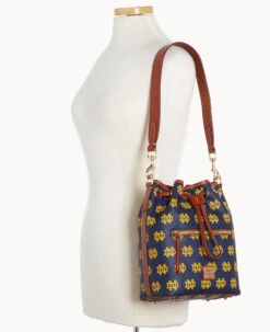 Collegiate University Of Notre Dame Drawstring NOTRE DAME 12 Collegiate University Of Notre Dame Drawstring NOTRE DAME -Dooney & Bourke B1935G AANVPATNNTRE ALT4