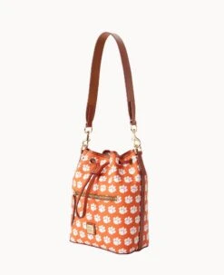 Collegiate Clemson University Drawstring CLEMSON -Dooney & Bourke B1935G AAORPATNCLM0 ALT1 1