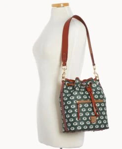 NFL Packers Drawstring PACKERS 16 NFL Packers Drawstring PACKERS -Dooney & Bourke B1935G NJGRPATNPCKR ALT4 1