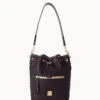Ostrich Drawstring Black