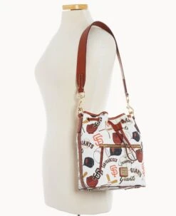 MLB Giants Drawstring GIANTS -Dooney & Bourke B1935G QUMWPATNGINT ALT4 1