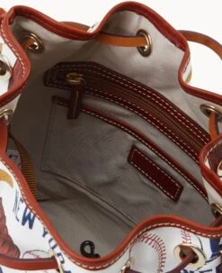 MLB Yankees Drawstring YANKEES -Dooney & Bourke B1935G QUMWPATNYANK ALT2 1