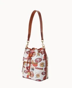 NFL 49Ers Drawstring 49ERS -Dooney & Bourke B1935G QWMWPATN49ER ALT1 1