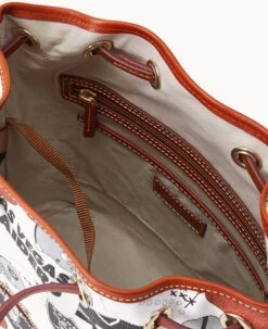 NFL Raiders Drawstring RAIDERS -Dooney & Bourke B1935G QWMWPATNRAID ALT2 1