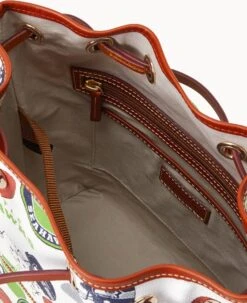 NFL Seahawks Drawstring SEAHAWKS -Dooney & Bourke B1935G QWMWPATNSEAH ALT2 1