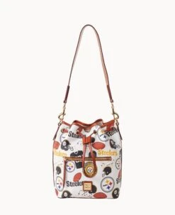 NFL Steelers Drawstring STEELERS 13 NFL Steelers Drawstring STEELERS -Dooney & Bourke B1935G QWMWPATNSTLR 1