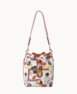 NFL Steelers Drawstring STEELERS 17 NFL Steelers Drawstring STEELERS -Dooney & Bourke B1935G QWMWPATNSTLR 2
