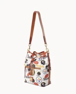 NFL Steelers Drawstring STEELERS 14 NFL Steelers Drawstring STEELERS -Dooney & Bourke B1935G QWMWPATNSTLR ALT1 1