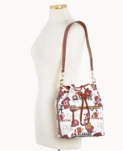 Collegiate University Of Alabama Drawstring U OF ALABAMA -Dooney & Bourke B1935G QXMWPATNALA0 ALT4 1