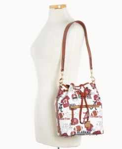 Collegiate University Of Alabama Drawstring U OF ALABAMA -Dooney & Bourke B1935G QXMWPATNALA0 ALT4
