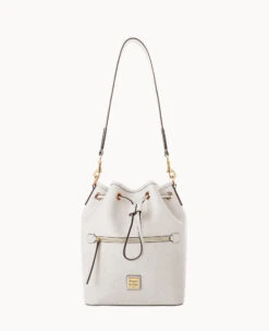 Saffiano Drawstring Off White -Dooney & Bourke B1935G SIECSIEC0002
